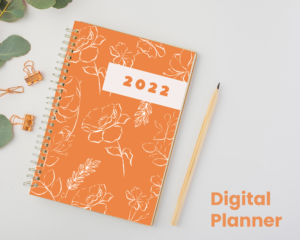 Digital Planner Book - Orange