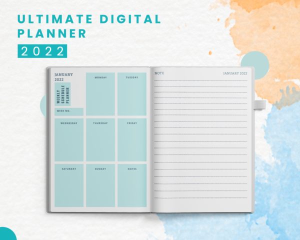 Digital Planner 2022, Page-246 - Image 2
