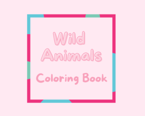 Wild Animals Coloring Book, pages-14